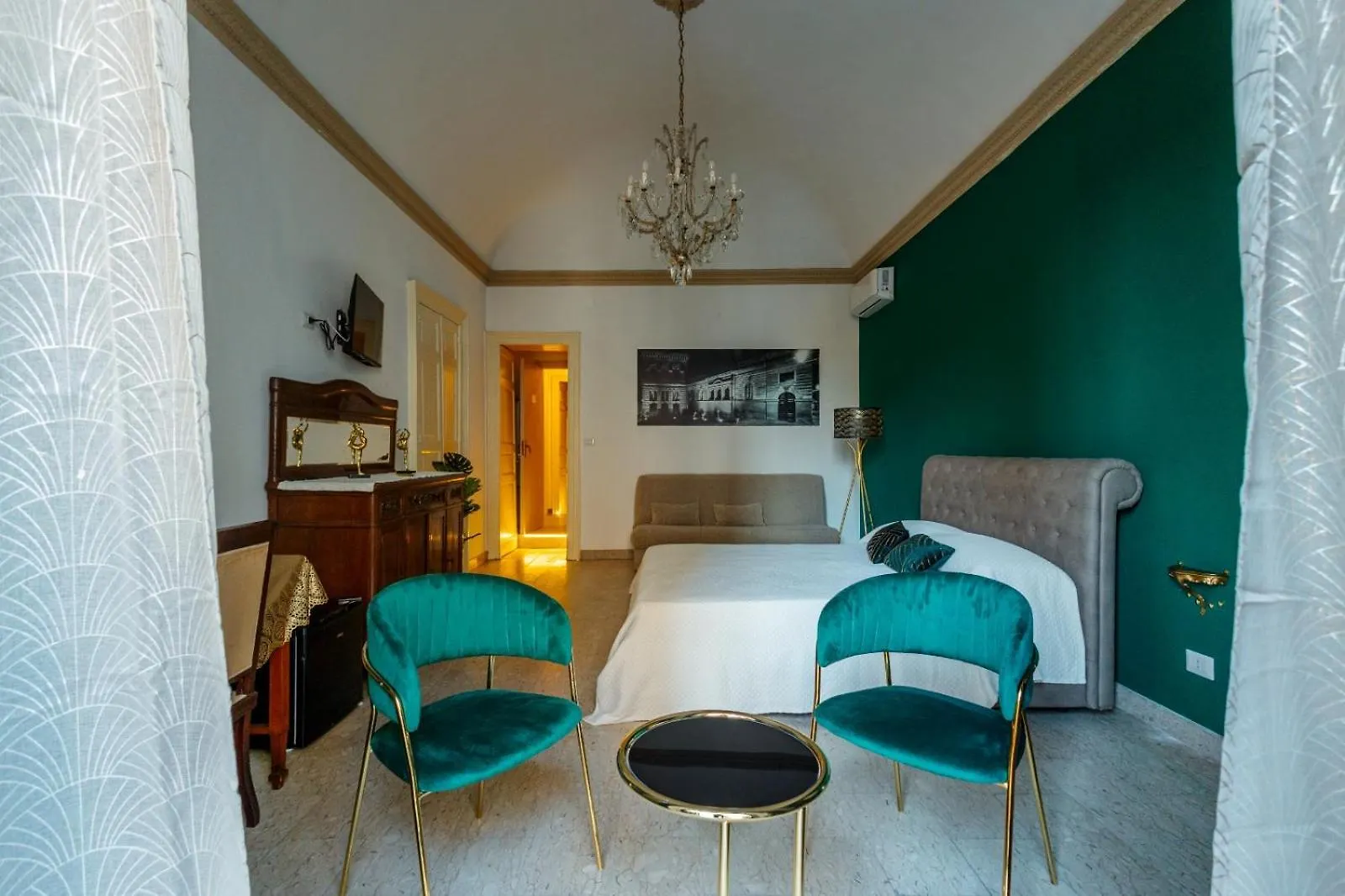 Bed and Breakfast Baroque à Acireale Couette-café